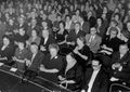 Veranstaltung im <a class="mw-selflink selflink">Stadttheater</a>: 1. Reihe links , 1. Reihe dritter von links: , ca. 1960