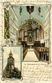 Ansichtskarte der St. Michaelskirche, gel. 1914