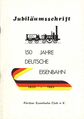 Broschüre 150 Jahre Deutsche Eisenbahn (FEC) - Titelseite