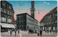 Der Kohlenmarkt um 1910 - links Kaufhaus Tietz, rechts M. Pretzfelder Damen- und Kinderwäsche, gel. 1916