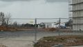 2010: Neubau des <!--LINK'" 0:47--> am früheren <!--LINK'" 0:48--> im Hintergrund einer der umgebauten ehem. Flugzeughangars