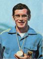 Bernd Kannenberg mit seiner Goldmedaille bei den Olympischen Spielen 1972