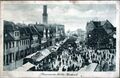 Gruß von der <!--LINK'" 0:8-->, historische Ansichtskarte mit Fotoaufnahme mit Blick in die Königstraße, um 1910