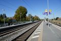 Blick vom Bahnhof Vach Richtung <!--LINK'" 0:31--> Herboldshof, 2019