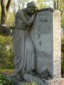 Kunstvoller alter Grabstein auf dem Fürther <!--LINK'" 0:89-->