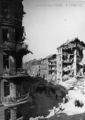 Aufnahme aus der Amalienstraße nach dem Luftangriff 8. auf 9. März 1943. Blick von der Einmündung <!--LINK'" 0:28--> in Richtung <!--LINK'" 0:29-->