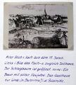 Zeichnung von Vach - von Mannhof aus - 18. Jahrhundert mit Zollstation <!--LINK'" 0:29-->