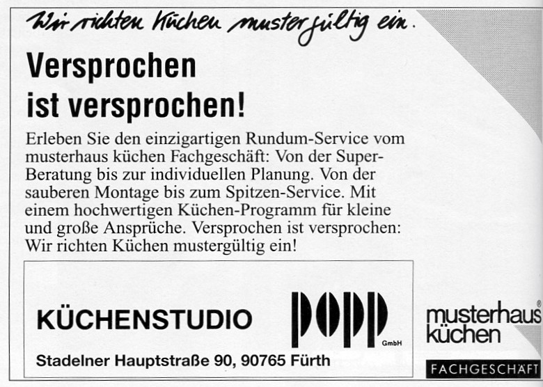 Datei:Werbung Küchenstudio Popp Stadeln 1996.jpg