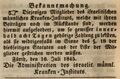 Kranken-Institut, Fürther Tagblatt 11. Juli 1845.jpg