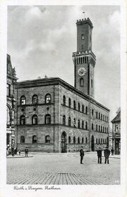 AK Rathaus gel 1946.jpg
