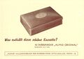 Historisches DIN-A5-Werbeblatt der Fa. Mülo. 1950er Jahre