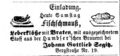 Anzeige von Johann Gottlieb Segitz im <!--LINK'" 0:17-->, 14. September 1867
