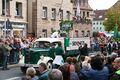 Volker Heissmann und Martin Rassau für die Grüner Brauerei auf dem Erntedankfestzug Okt. 2014