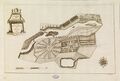 "Situations Plan über einige Gegenden und Gärten bey Fürth", 1803. Die Fließrichtung der Rednitz ist falsch eingezeichnet.