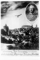 Ansichtskarte zur Deutschen Fliegertage Nürnberg-Fürth von 1924 mit Kronprinz Rupprecht von Bayern