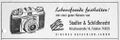 Werbung vom Fotolabor Stadler & Schildknecht in der Schülerzeitung <!--LINK'" 0:10--> Nr. 3 1956