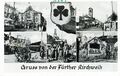 Historische Postkarte zur Kirchweih, 1949