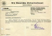 Deutsche Arbeitsfront Bescheid zum Ariernachweis 1942.jpg