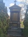 Familien-Grabstätte von Konrad Ott und Heinrich Hornschuch am Städtischen Friedhof