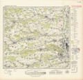 Ausschnitt aus der Topographischen Karte 1:50 000 "Fürth" (Blatt L 6530), 1960