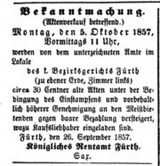 Bekanntmachung Sax, Ftgbl. 01.10.1857.jpg