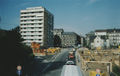 Baustelle U-Bahn, Blick vom  auf Jakobinenstraße und Hornschuchpromenade