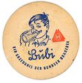 Bubi - Limonade der Brauerei Humbser, ca. 1960