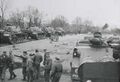 Verladung von Panzern in der Monteith Barracks, ca. 1950.