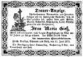 Traueranzeige Maria-Giess 1871.png