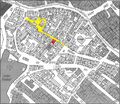 Gänsberg-Plan, Bergstraße 3 ist rot markiert