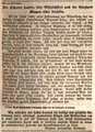 Zeitungsartikel zu Scharre, Fürther Tagblatt 8. Februar 1840