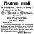 "Theatrum mundi" im Gasthof <!--LINK'" 0:38-->, Mai 1853