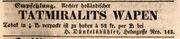 Nathan Dünkelsbühler, Fürther Tagblatt 30.04.1839.jpg