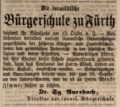 Bürgerschule Israelit 2.9.1863.png