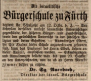 Bürgerschule Israelit 2.9.1863.png