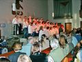 Der erste Auftritt der Stadelner Gospelsingers in der Christuskirche 2003