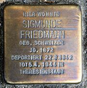 Sigmunde Friedmann Stolperstein Stuttgart.jpg