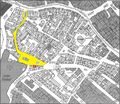 Gänsberg-Plan Rednitzstraße 36 rot markiert