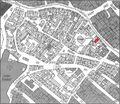 Gänsberg-Plan, Königstraße 56 rot markiert