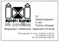 Werbung des ehemaligen Spielzeugladen "Spiel + Kunst" in der <!--LINK'" 0:24--> 1995