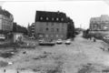 Das Haus Königstraße 6; rundherum der Abriss des Gänsbergs innerhalb der <!--LINK'" 0:118-->, ca. 1975