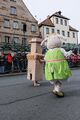 Die neuen Maskottchen am Erntedankfestzug zur Fürther Kärwa, Okt. 2019