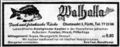 Werbung der Gaststätte Zur Walhalla in der FN vom 15.8.1997