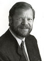 Werner Bloß im Wahlkampf 1990