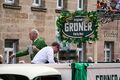 Volker Heißmann und Martin Rassau für die Grüner Brauerei auf dem Erntedankfestzug Okt. 2014