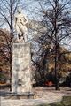 Denkmal im Stadtpark 16.10.1986