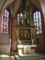 Der Hochaltar der [[Kirche St. Peter und Paul]] in Poppenreuth im geöffneten Zustand