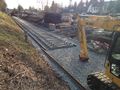 <!--LINK'" 0:11-->, Gleisbauarbeiten in der Westvorstadt neben der Parkstraße im März 2016