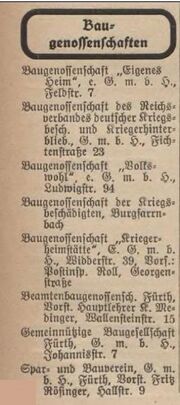 Baugenossenschaften Fürth Übersicht 1931.jpg