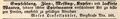 Moses Dinkelspühler Lokaländerung Fürther Tagblatt 5. Dezember 1840